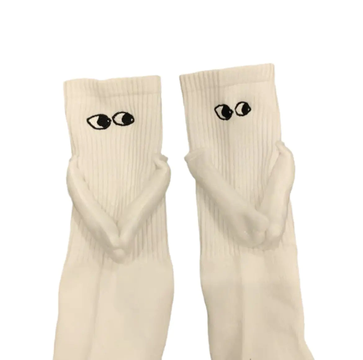Magnetic Couple Socks with Creative Embroidery Design